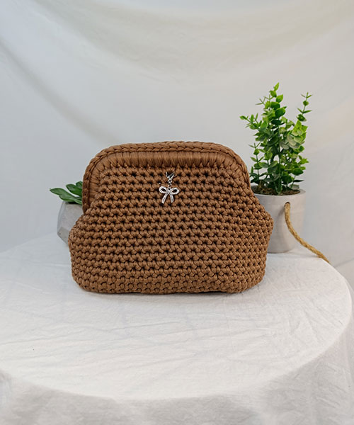 sac crochet mona marron takiri sac crochet mona marron takiri