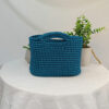 sac crochet harmony bleu canard takiri