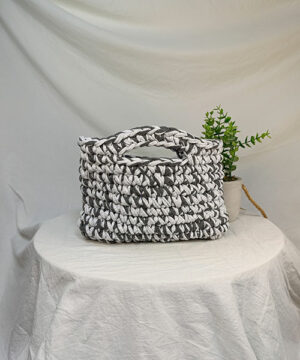 sac crochet harmony gris clair gris foncé takiri sac crochet harmony gris clair gris foncé takiri