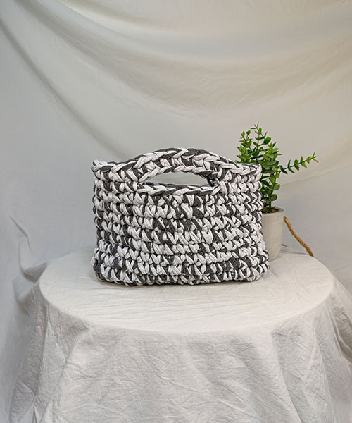 sac crochet harmony gris clair gris foncé takiri sac crochet harmony gris clair gris foncé takiri