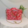 sac crochet harmony rouge rose takiri