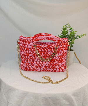 sac crochet harmony rouge rose takiri sac crochet harmony rouge rose takiri