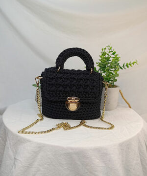 sac crochet love noir takiri sac crochet love noir takiri