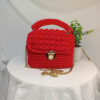 sac crochet love rouge takiri