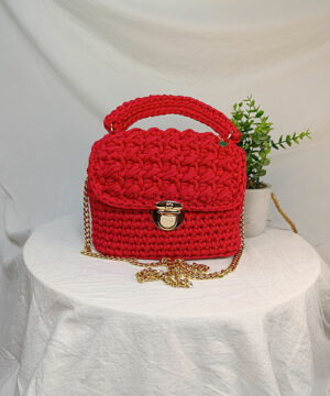 sac crochet love rouge takiri sac crochet love rouge takiri