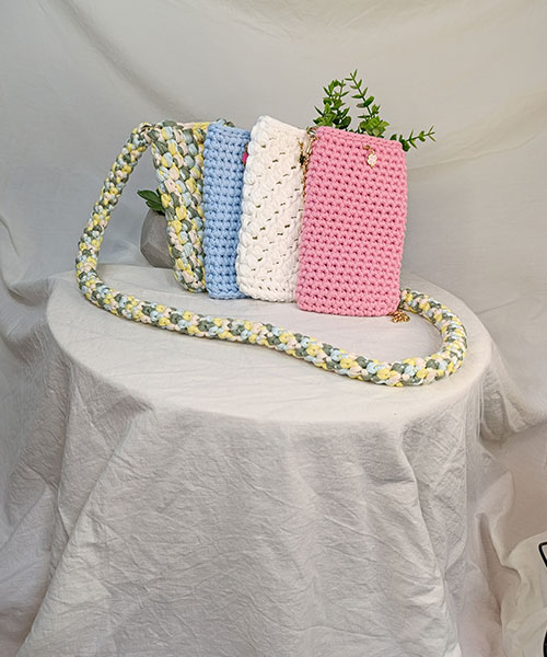 sacoches crochet fait main