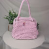 sac crochet elegance rose nylon takiri