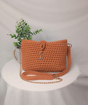 sac crochet lady caramel takiri