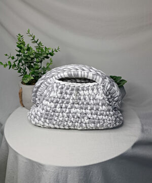 sac crochet mona gris blanc takiri sac crochet mona gris blanc takiri