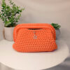 sac crochet mona orange takiri
