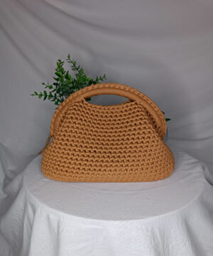 sac crochet mona caramel takiri